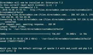 Directadmin 1.53开心版的安装教程