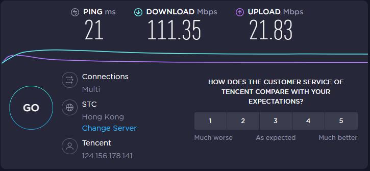 speedtest速度